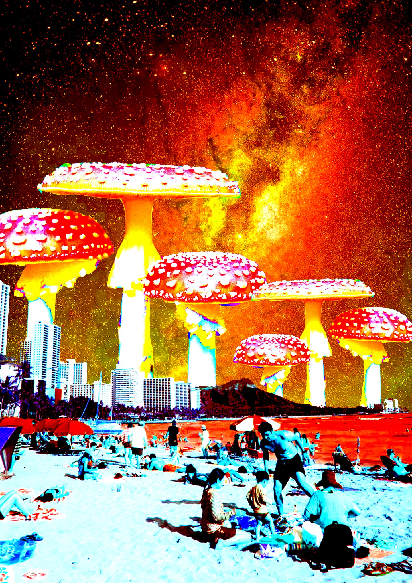 A3 Are We Humans Or Aliens Print