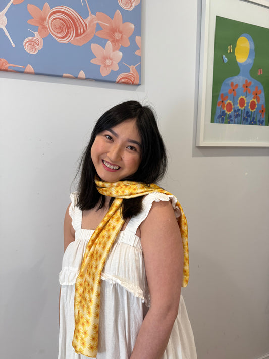 Bright Blooms Scarf