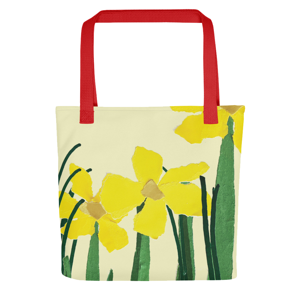 Paper Daffodils Tote Bag