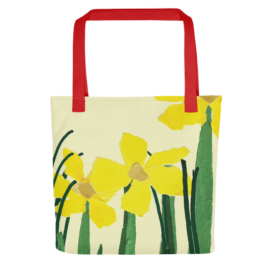 Paper Daffodils Tote Bag
