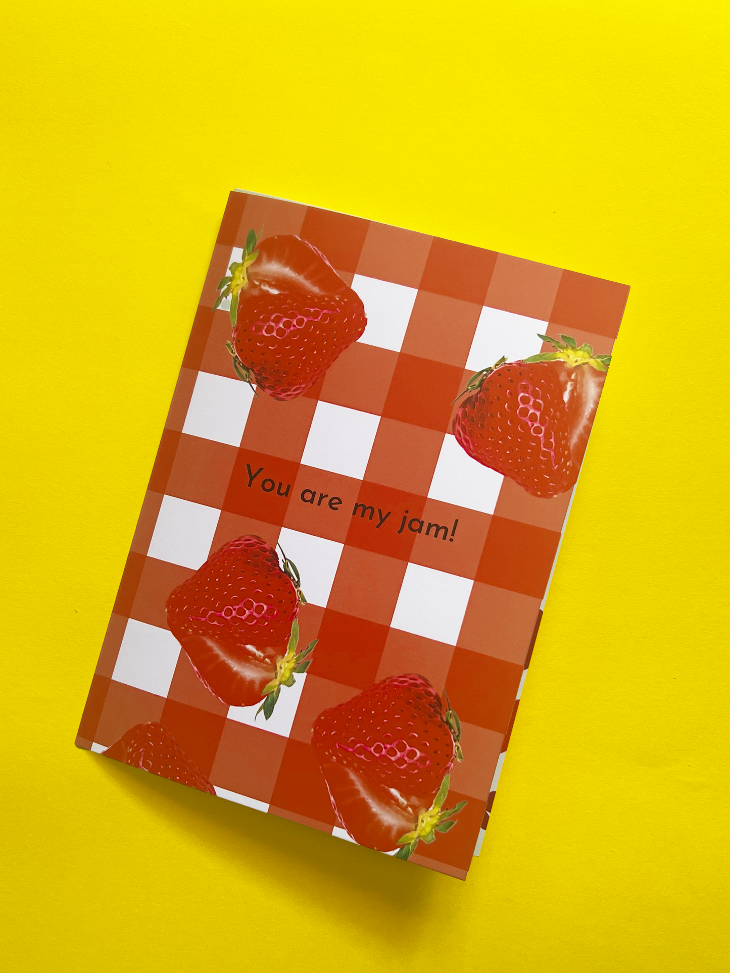 A5 Size Greeting Card You Are My Jam