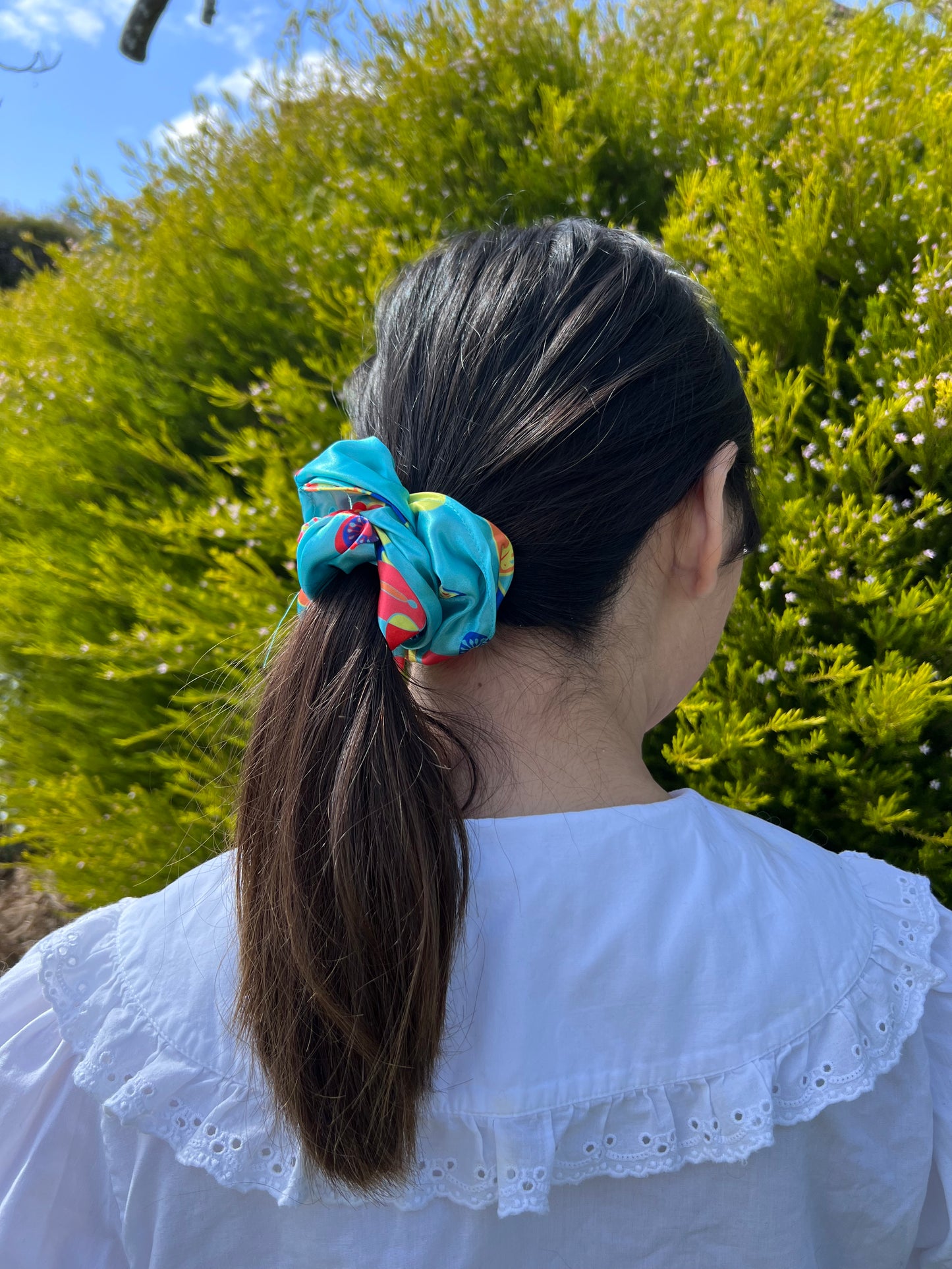 Colourful Pods Hair Scrunchie