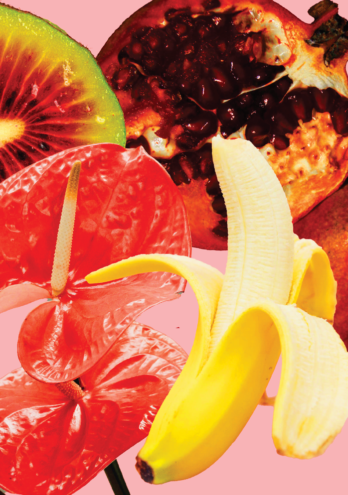 A3 Electric Fruit Print